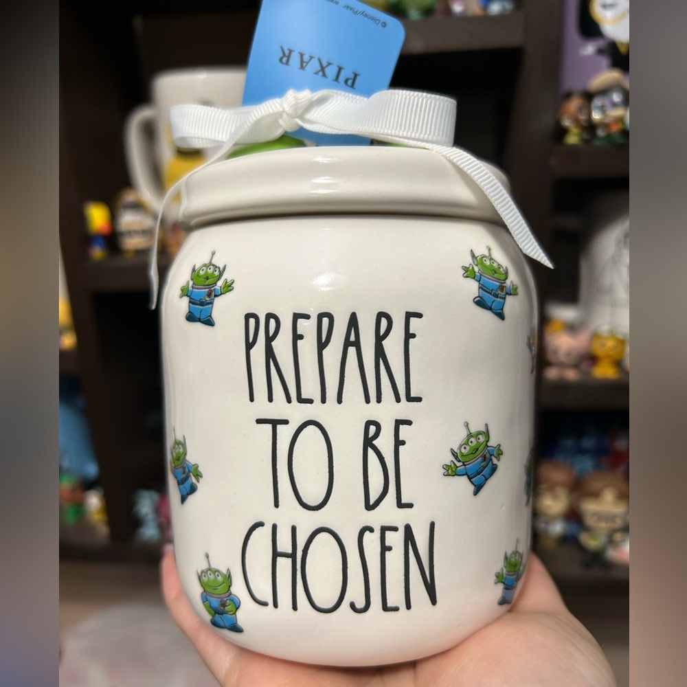 Rae Dunn Toy Story Alien jar